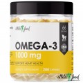 Atletic Food Рыбий жир Омега-3 Omega-3 1000 mg - 200 гелевых капсул